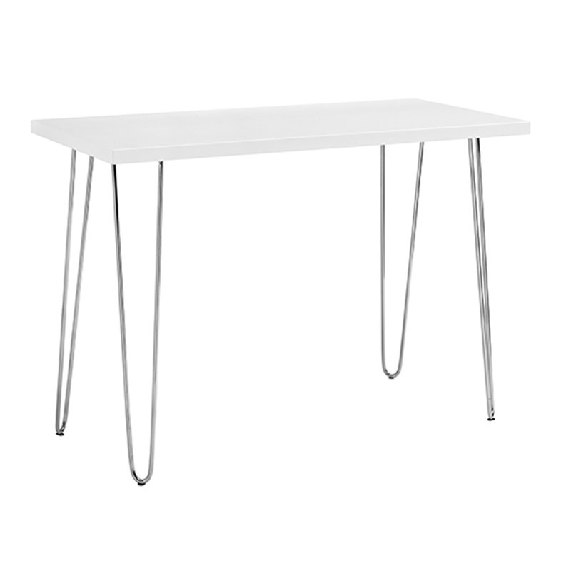 Wrought Studio Mid Century Modern Hairpin Leg Computer Desk Wayfair